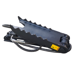 Wallemac WHT-8x24 Hydraulic Weld-on Thumb 8”x24” for 4000-8000 lb (1800-3600 kg) Compact Excavator, Heavy Duty Hydraulic Thumb Attachments with Hydraulic Cylinder