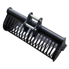 Wallemac WSB6-HIT-1 Screening Skeleton Bucket 24 inch (600 mm) with 25mm Pins for 1 Ton Mini Excavator