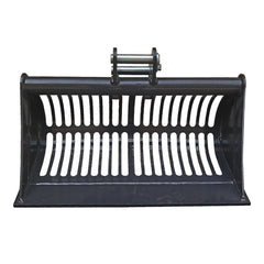 Wallemac E10SB Screening Skeleton Bucket 24 inch (600 mm) with 25mm Pins for 1 Ton Mini excavator
