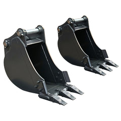 Wallemac  WDB12-CBV-5 12" Heavy Duty Trenching Bucket for Cat CAT305 Mini Excavator with 45mm Pins