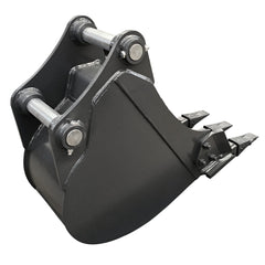 Wallemac  WDB12-CBV-5 12" Heavy Duty Trenching Bucket for Cat CAT305 Mini Excavator with 45mm Pins