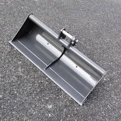 Wallemac WGB36-BOB 36 in (900 mm) Ditch Cleanning Buckets Grading Bucket With 30mm Pins For Bobcat E10, E17, E19, E20, X322D, X320, X324, Doosan DX17Z Mini Excavator or Similar Clean-up Bucket for Mini Digger
