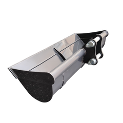Wallemac WGB36-BOB 36 in (900 mm) Ditch Cleanning Buckets Grading Bucket With 30mm Pins For Bobcat E10, E17, E19, E20, X322D, X320, X324, Doosan DX17Z Mini Excavator or Similar Clean-up Bucket for Mini Digger