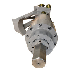 Wallemac WAG-KUB-2 Pin On Hydraulic Auger Drive Unit With Double Pin Cradle Hintch 2-inch Hex Output Shaft Fully Compatible With KUBOTA U15,U17,KX016, KX018 Mini Excavator KUBOTA Auger EA20 Replacement