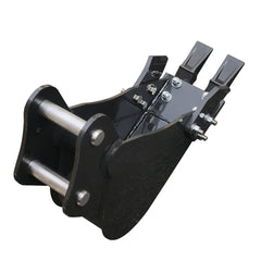 Wallemac WDB6-BOB Trenching Buckets Narrow Digging Bucket 6" (150mm) Width for Bobcat E10, E17,E19,E20, E20Z, 418, X322D, X320, X324, Doosan DX17Z Mini Excavator or Similar Machine With 30mm Pins