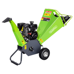 Wallemac WCP7A 4” inch max. Wood Chipper Shredder with Tow Hitch 7HP gas powered B&S engine EPA Certified