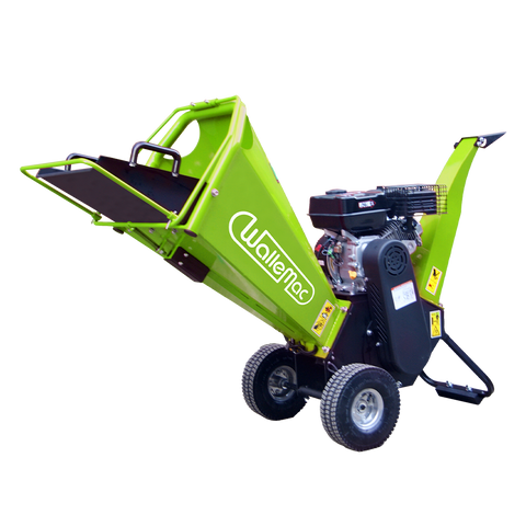 Wallemac WCP7A 4” inch max. Wood Chipper Shredder with Tow Hitch 7HP gas powered B&S engine EPA Certified